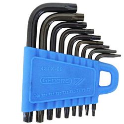 Ches Chave Torx Gedore Ref 43 Tx-T09 T7 A T40 – Eletrotrafo