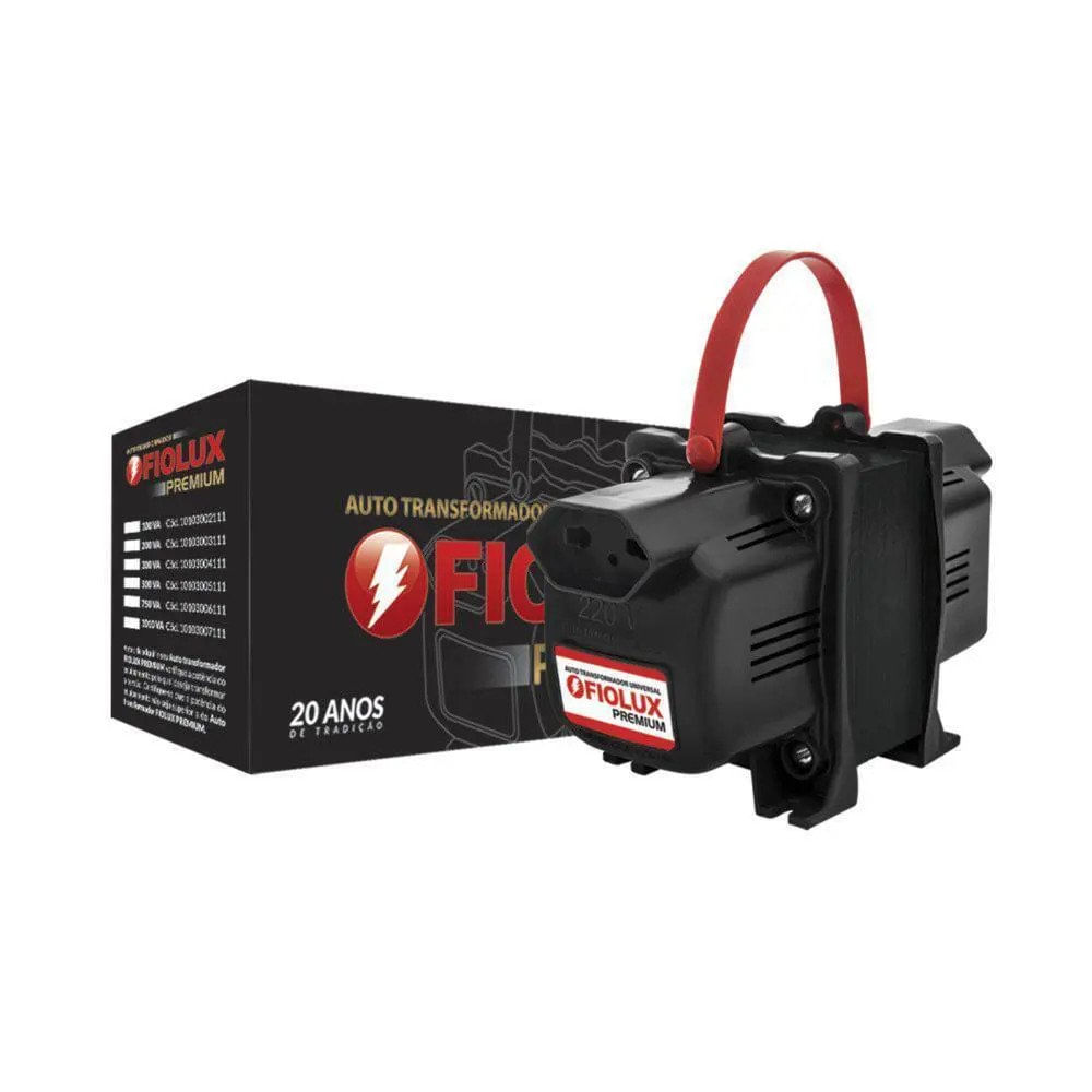 Transformador de Voltagem Premium 1000VA/608W Bivolt Cód