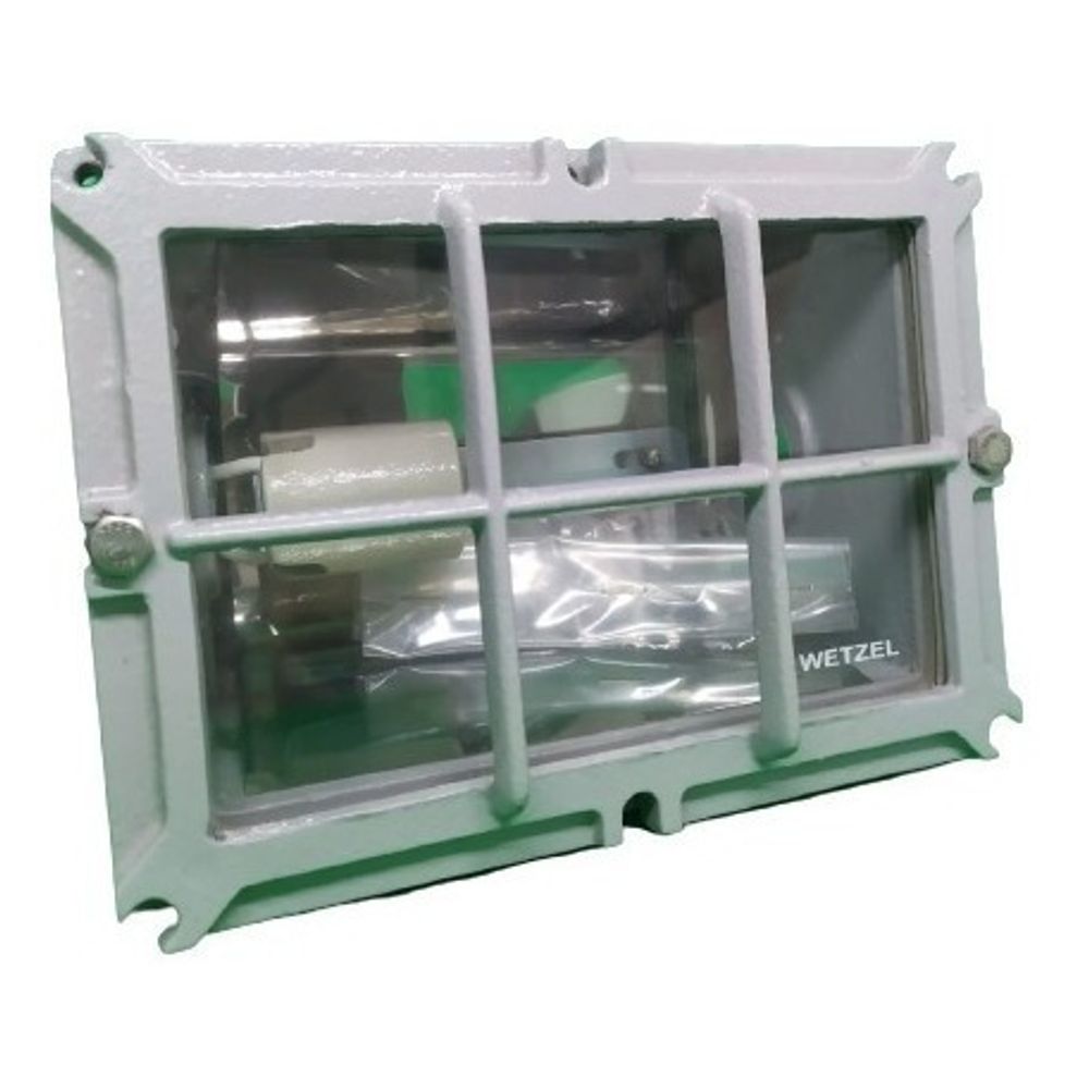 LUMINARIA BLINDADA WETZEL P/EMBUTIR 100W IPT31/1 03020030 eletrotrafo