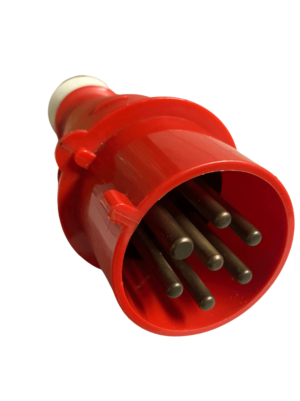 Plugue Industrial Móvel 32A 6P+T 380/440V IP44 6H Vermelho Cód