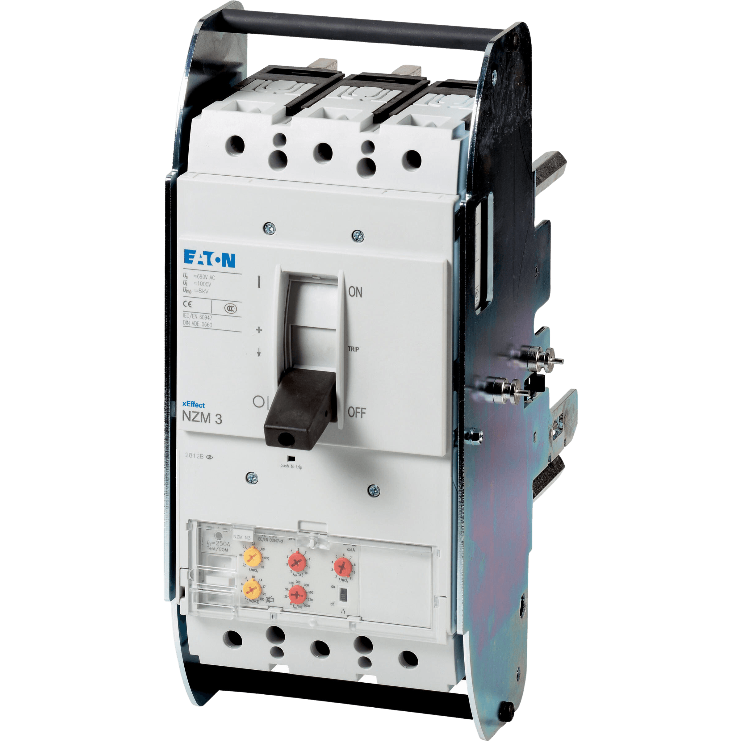 Disjuntor Caixa Moldada Tripolar NZMN3-VE630-AVE 630A 35kA 440Vca