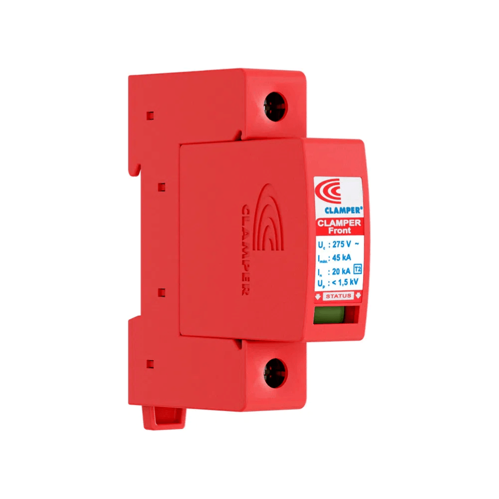 PARA RAIO CLAMPER SURTOS TRANSITOR. 45KA FRONT V 275V COD. 019118