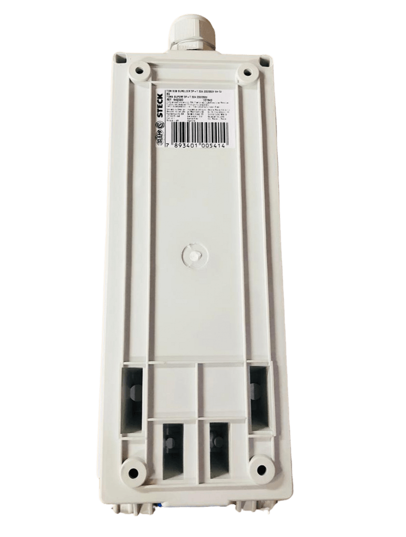 Tomada Industrial Sobrepor 32A 3P+T 220/250V IP44 9H Azul C
