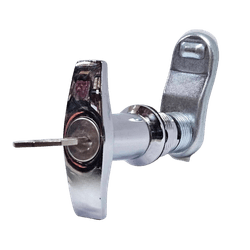 FECHO LINGUETA C/FRONTAL REDONDO 30MM CROMADO MIOLO FENDA