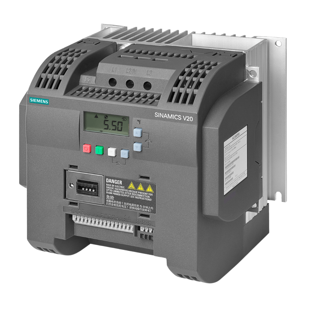 Inversor V20 7,5CV 12,5A 380V 6SL3210-5BE25-5UV0 - Siemens