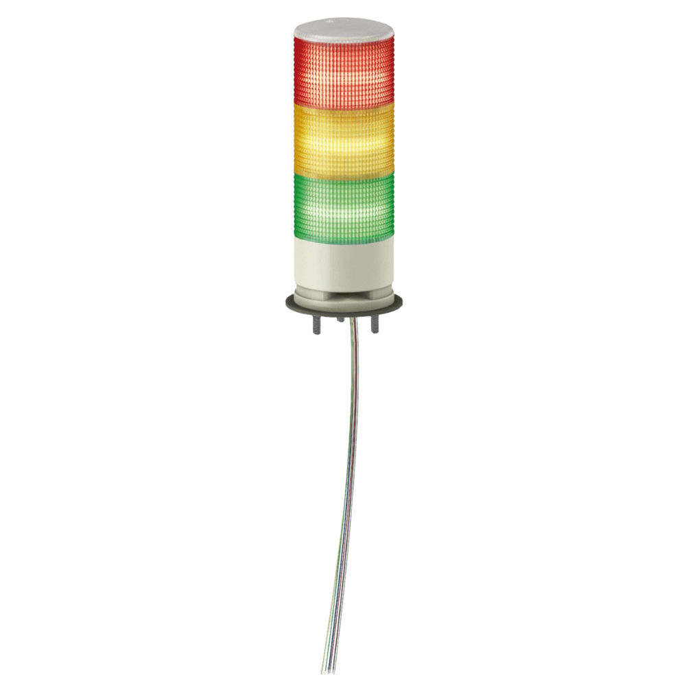 giluページ Coluna Luminosa Ø60mm Led Vermelho, Verde, Amarelo, 24Vca/cc C