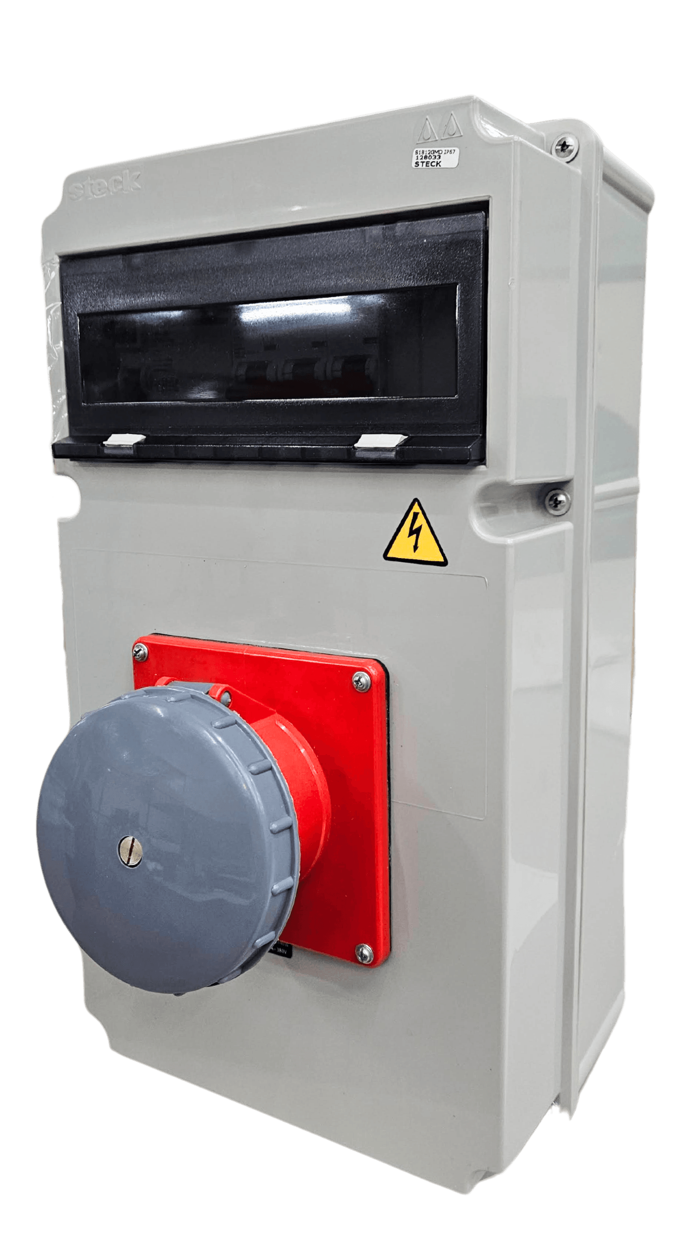 Quadro De Sobrepor C/ 1 Tom. 125A 3P+T 380/440V S4646W+Disj.Trip