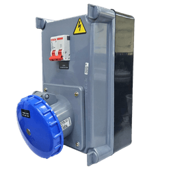 Quadro De Sobrepor C/ 1 Tom. 32A 3P+T+N 380/440V N5246 + 1 Tom