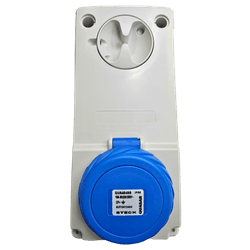 Tomada Quasar 3P+N+T 380/415V 16A IP44 Cód. QUA5046Q – Steck