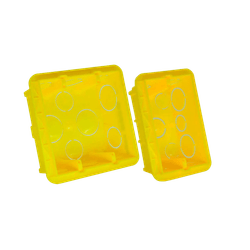 CAIXA PVC STECK DE PASSAGEM SHOCK BOX P/24 DISJ DIN S1824GM F.L.