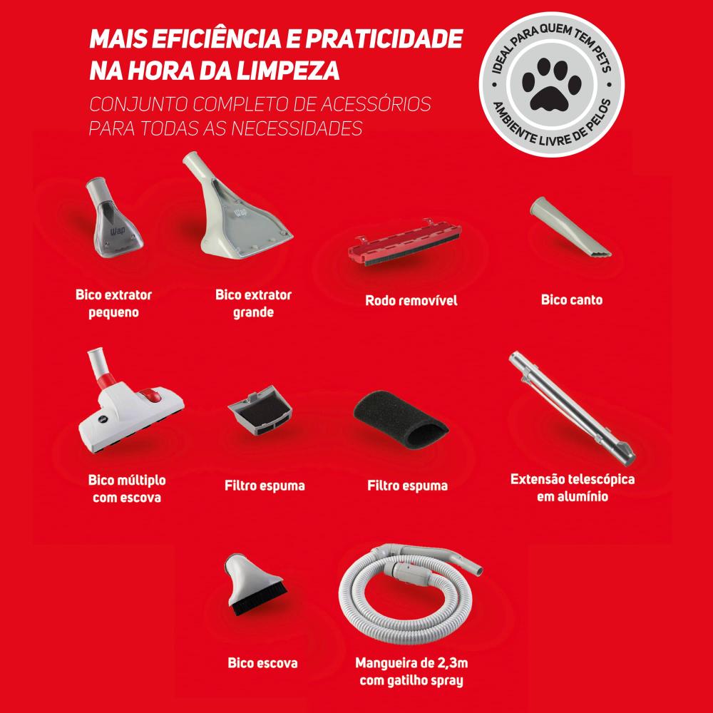 Extratora de Sujeira WAP Aqua Cleaner 127V
