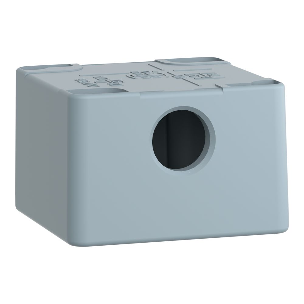 Botoeira Metálica Vazia Ø22mm Metálica 2 Furos Cód. XAPM1202 – Schneider-1788208249427